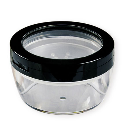 Loose Powder Jar with Flip Cap W10076ZB (100ml)