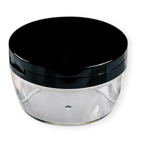 Loose Powder Jar with Flip Cap W10076ZR (100ml)